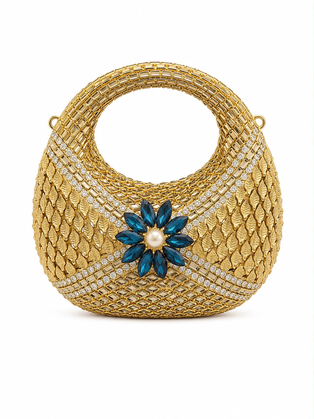 Royal Sapphire Clutch