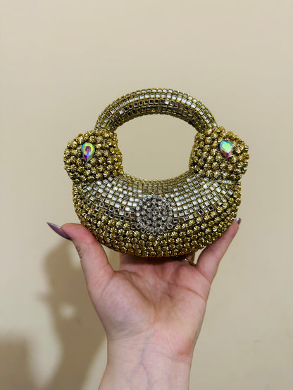 Classic kundan clutch