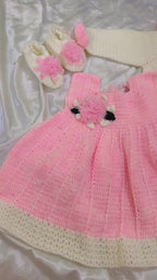 Pink frock set
