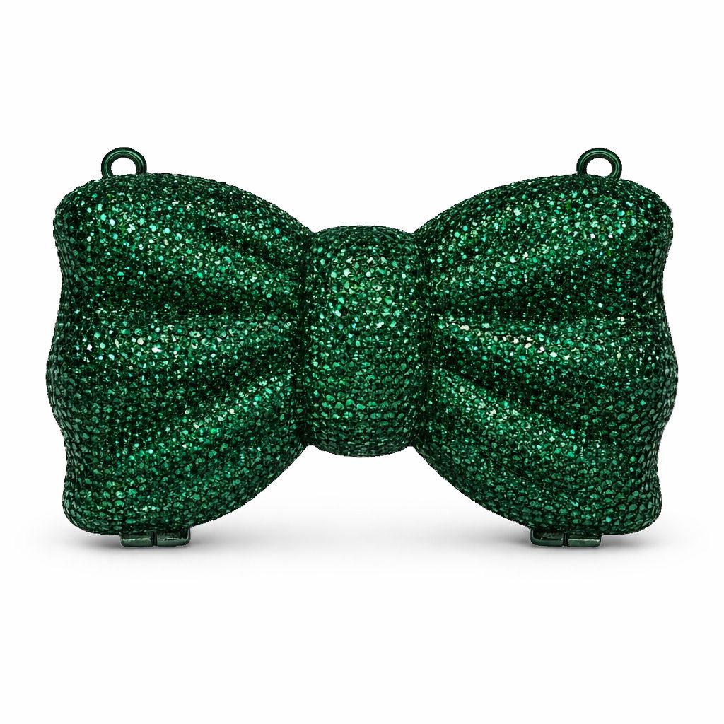 Midnight Noir Bow Clutch (4 colours )