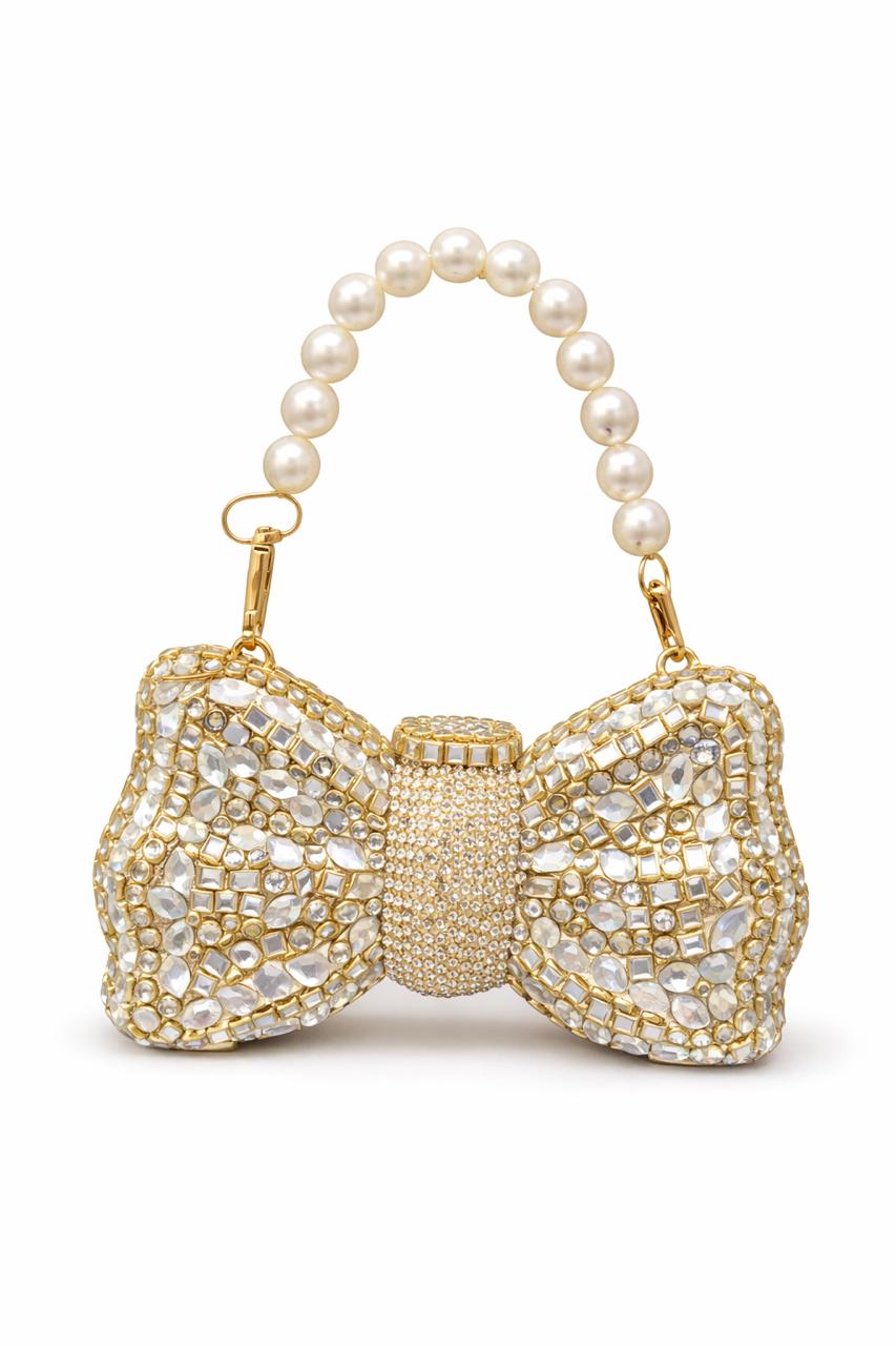 Glam Bow Clutch