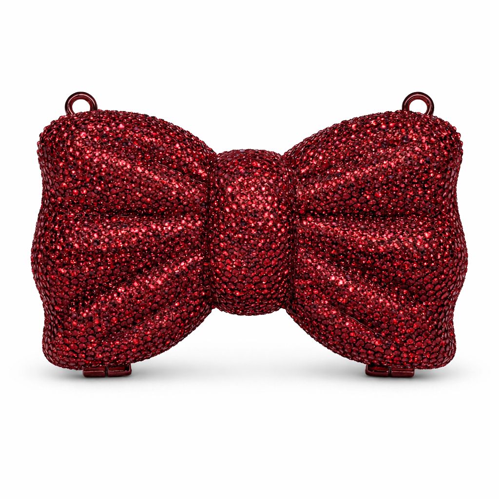Midnight Noir Bow Clutch (4 colours )